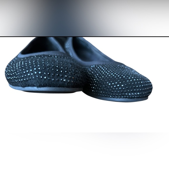 Vionic Spark Willow Black Sparkle Rhinestone Ballet Flats Shoes Women’s 6US 37EU - Picture 9 of 10